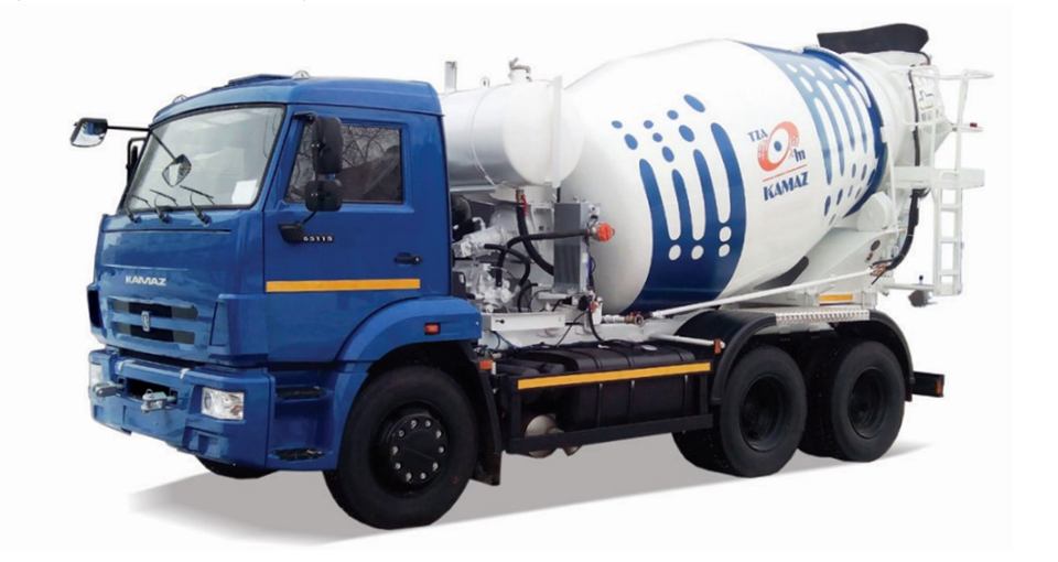 Автобетоносмеситель 5814Z6 на шасси КАМАЗ-65115